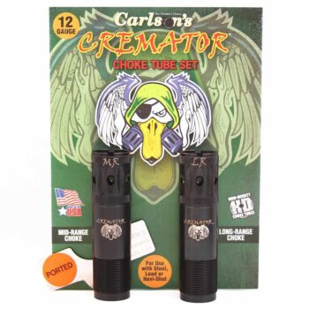 Carlson's Cremator Waterfowl Mid and Long Range Ported Choke Tubes for 12 ga Remington 2/ct