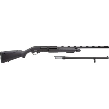 Rock Island Armory Combo Field/Security Shotgun 12ga 3" Chamber 5rd Magazine 18.5" and 28" Barrel Black