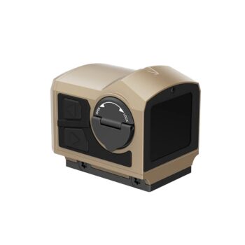 INFITAC Fast Mini Pistol Sight - Tan | Thermal Tech | Touch Screen | Standard RMR Footprint | Auto Brightness