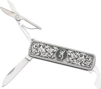 3220559_1.jpg BROWNING KNIFE MORGAN FOLDER - MULTI FUNCTION SCROLL ENGRAVED