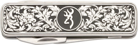 3220559_CLOSED.jpg BROWNING KNIFE MORGAN FOLDER - MULTI FUNCTION SCROLL ENGRAVED