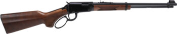 HENRY H1 WESTERN LEVER RIFLE - 22/S/L/LR 18.5" BLUED WALNUT