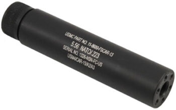 GUNTEC AR15 SLIP OVER FAKE - SUPPRESSOR BLACK