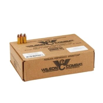 Wilson Combat  Remanufactured w/Berry HBFN Handgun Ammunition 9mm Luger 135gr FMJ 950 fps 400/ct (Bulk)