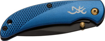 3220341.jpg BROWNING KNIFE PRISM III FLDNG - HUNTER 2.38" BLADE BLUE ALUM