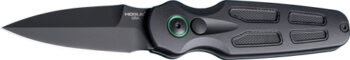 HOGUE BALLISTA-II BUTTON AUTO - BAYONET ALUMINUM G10 BLACK