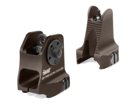 81877302247704b7.jpg DANIEL DEFENSE FRONT/REAR SIGHT COMBO BROWN