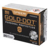 CCI23606GD_3.jpg SPR GOLD DOT 380ACP 90GR HP 20/200