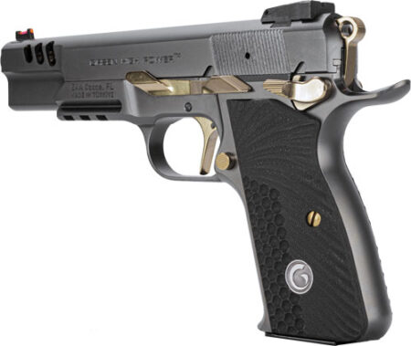 GIRSAN MCP35 NEGOTIATOR 9MM - 4.87" TITANIUM/GOLD 15+1 TALO