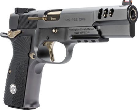 GIRSAN MCP35 NEGOTIATOR 9MM - 4.87" TITANIUM/GOLD 15+1 TALO