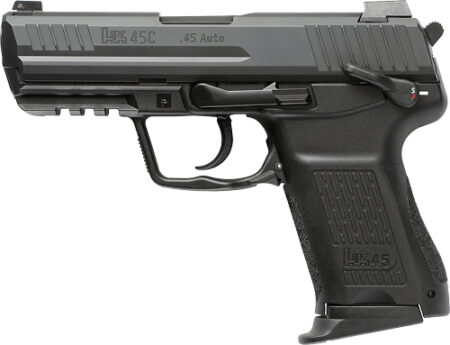 G81001111.jpg HK HK45C COMPT V1 DA/SA 45ACP - 3.94"BBL 2-8RD BLACK