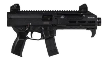 CZ SCORPION 3 PLUS 9MM 7.8"BBL - 5 20RD MAGS BLACK SB BRACE