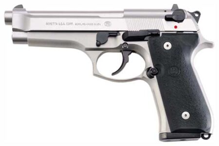 GJS92F510CA.jpg BERETTA 92FS 9MM 4.9" 10RD - INOX CALIFORNIA COMPLIANT
