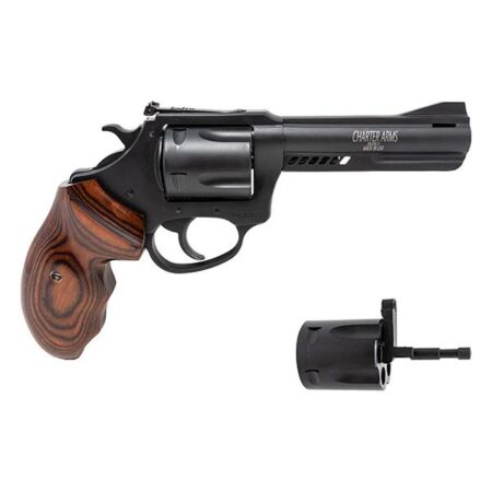 https3A2F2Fmedia.chattanoogashooting.com2Fimages2Fproduct2FAR139422FAR139421-1.jpg Charter Arms Double Dog Mag Pug & Pitbull Handgun 9mm Luger /.357 Mag 5rd Capacity 4.2'' Barrel