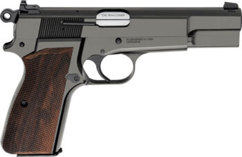 SPRINGFIELD SA-35 9MM 4.7" - 15RD POLISHED BLUED WALNUT