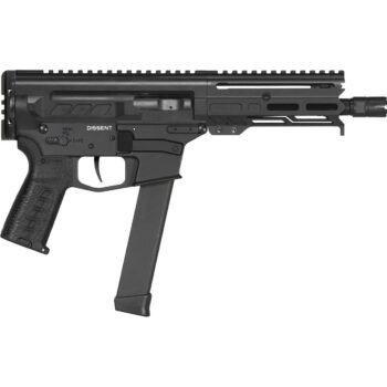 CMMG Dissent Pistol 9mm Luger 33rd Magazine 6.5'' Barrel Armor Black