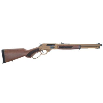 Henry H10 Explorer Carbine Rifle .45-70 Govt 4rd Capacity 16.5" 5/8x24 Threaded Barrel Walnut Stock Burnt Bronze Receiver